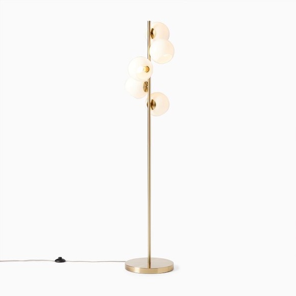 Staggered Glass 5-Light Floor Lamp
(60") - Picture 1 of 4
